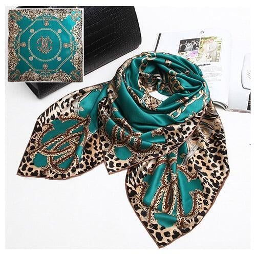 Leapord Print Green